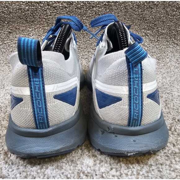 Brooks Ricochet 3 Mens Size 8.5M Grey & Navy Running Shoes Sneakers 1103611D199 - Picture 11 of 16